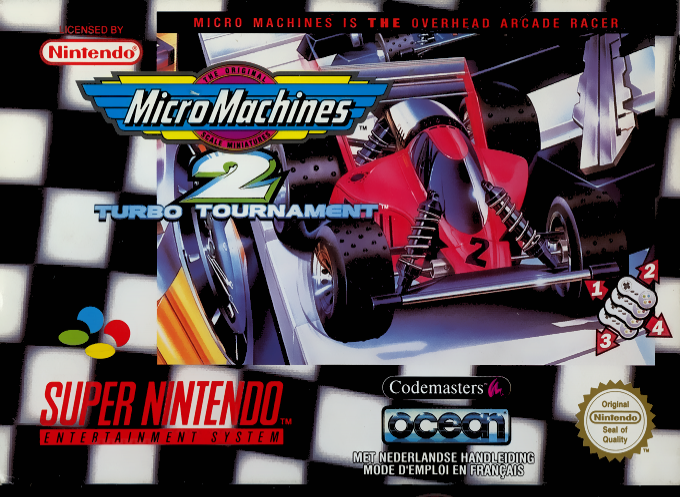 Micro Machines 2 - Turbo Tournament box art