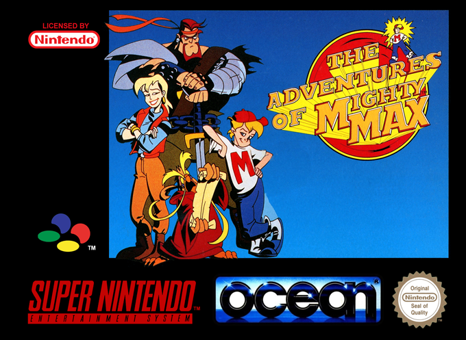 Adventures Of Mighty Max, The — box-2D (EU)