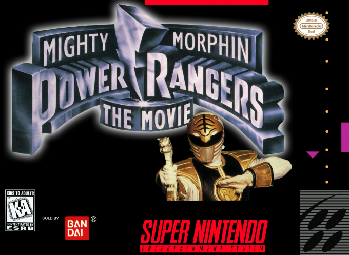 Mighty Morphin Power Rangers - The Movie box art