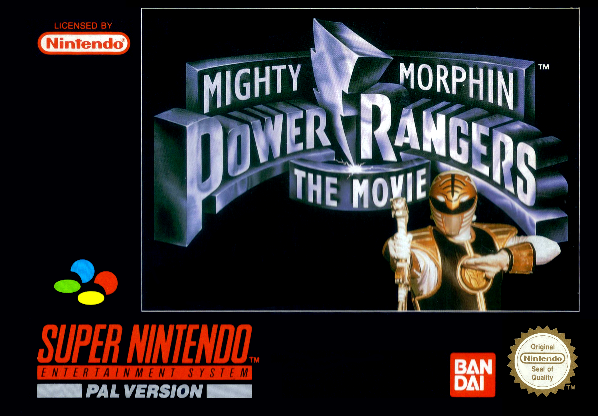 Mighty Morphin Power Rangers - The Movie — box-2D (EU)