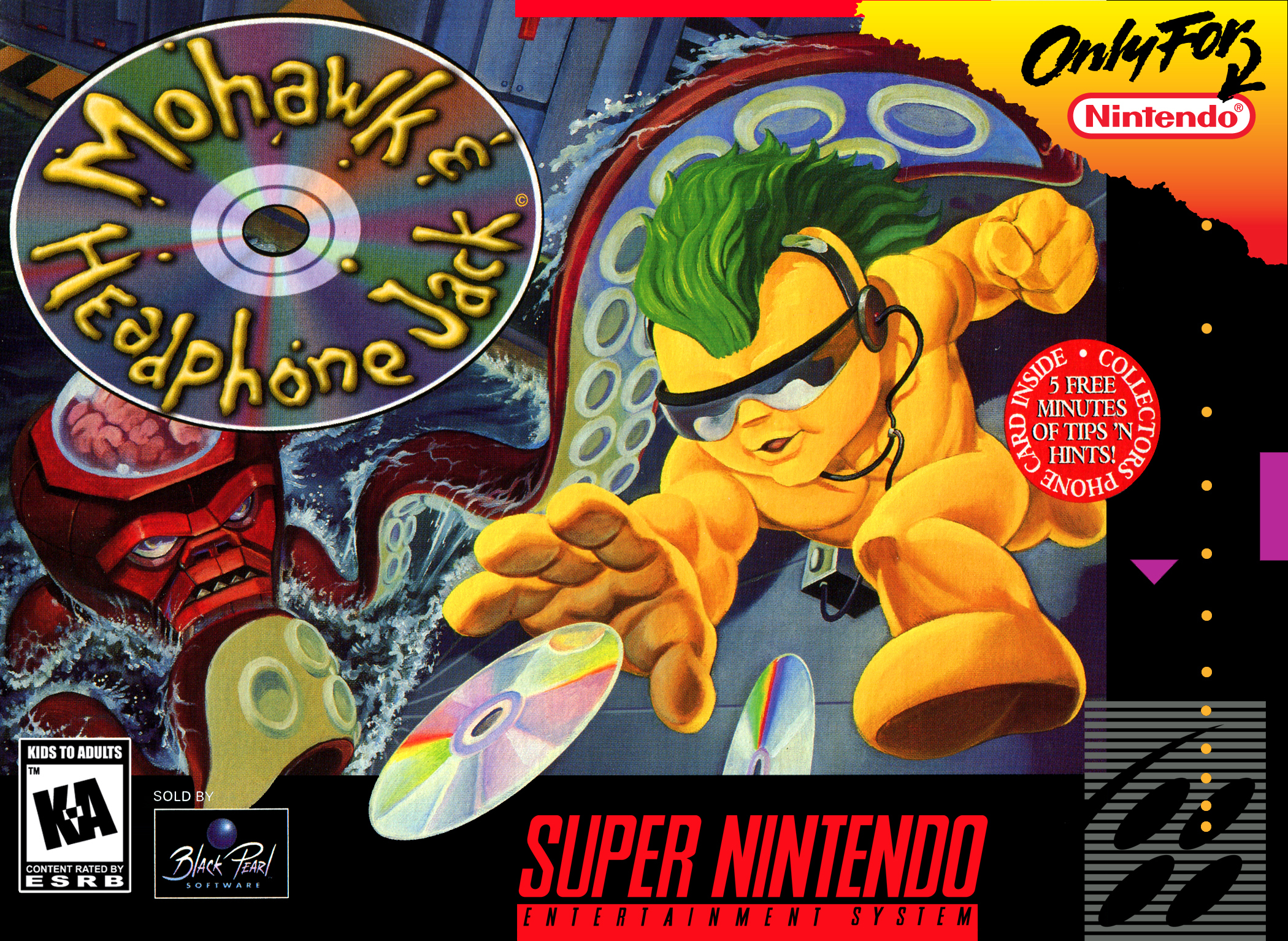 Mo Hawk And Headphone Jack box art