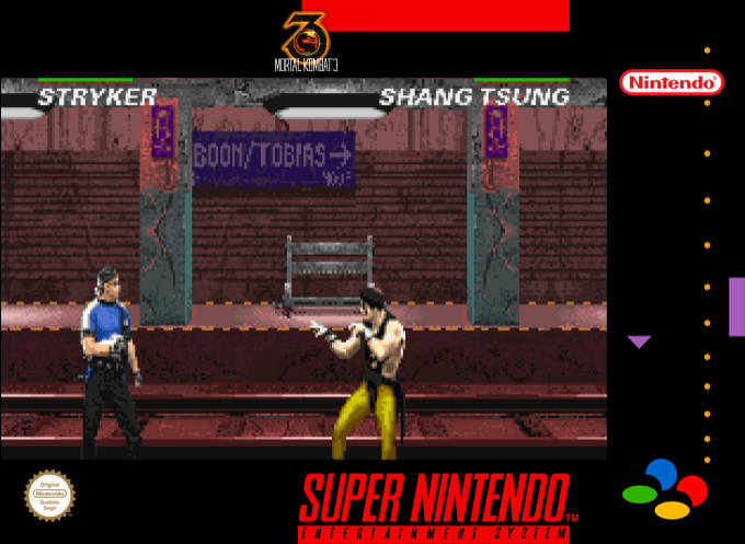 Mortal Kombat 3 — box-2D (SS)