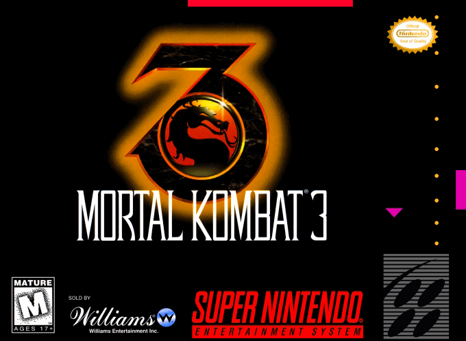 Mortal Kombat 3 box art