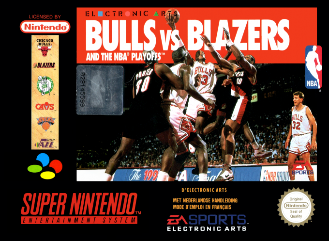 Bulls Vs Blazers And The Nba Playoffs — box-2D (EU)