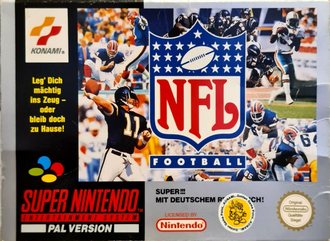 Nfl Football — box-2D (DE)