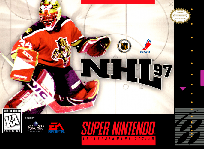 NHL 97 box art