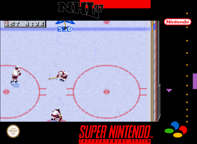 NHL 97 — box-2D (SS)