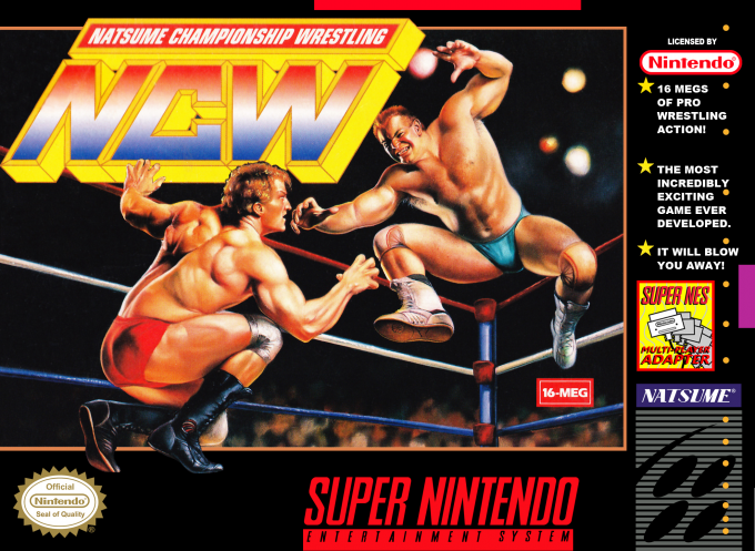 Natsume Championship Wrestling box art