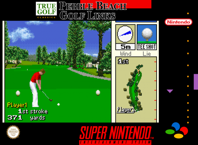True Golf Classics - Pebble Beach Golf Links — box-2D (SS)