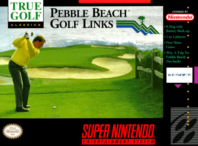 True Golf Classics - Pebble Beach Golf Links box art