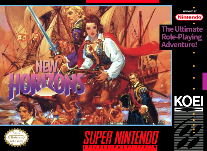 Uncharted Waters 2 - New Horizons box art