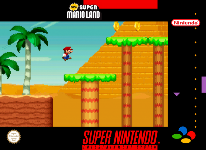 New Super Mario Land — box-2D (SS)