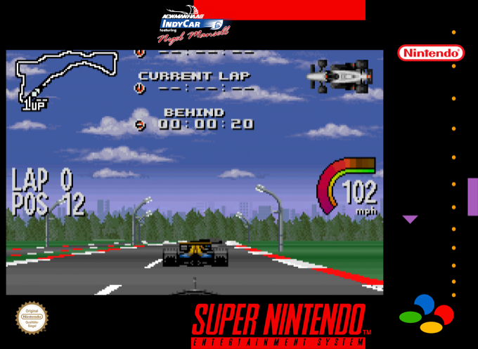 Newman Haas Indycar Featuring Nigel Mansell — box-2D (SS)