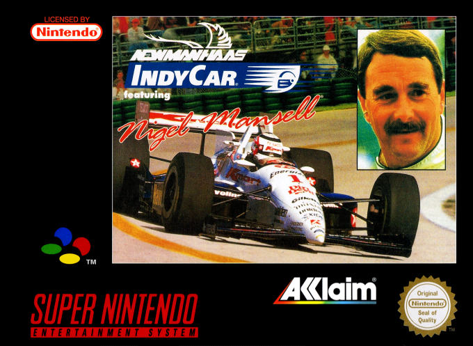 Newman Haas Indycar Featuring Nigel Mansell — box-2D (EU)