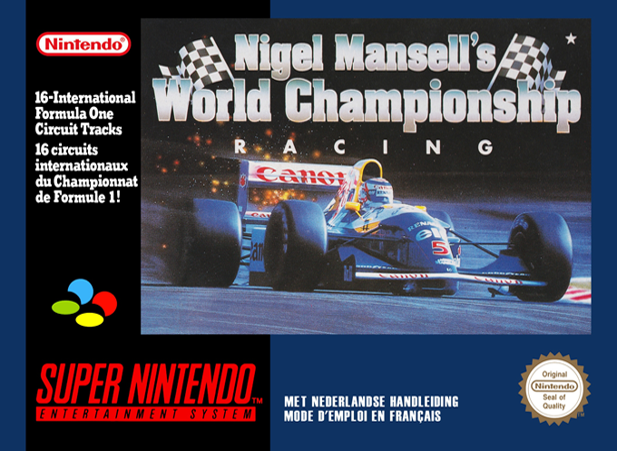 Nigel Mansell's World Championship Racing — box-2D (EU)