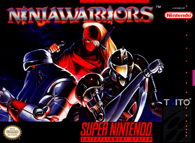 Ninja Warriors box art