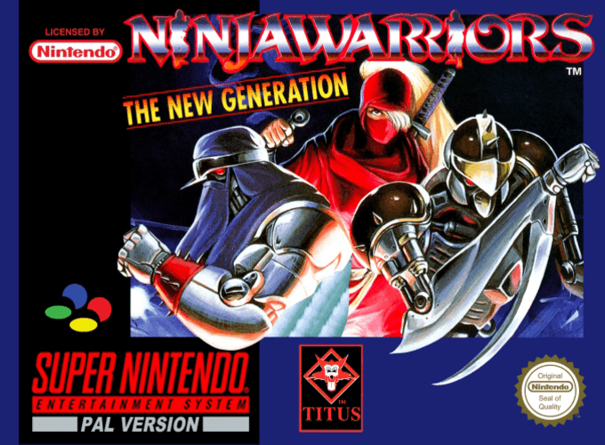 Ninja Warriors — box-2D (EU)