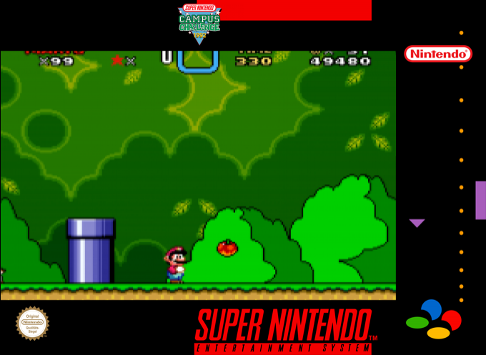 Nintendo Campus Challenge 1992 — box-2D (SS)