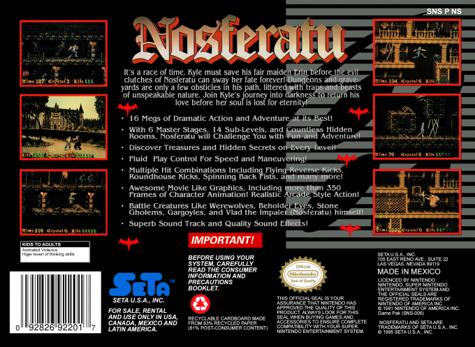 Nosferatu — box-2D-back (US)