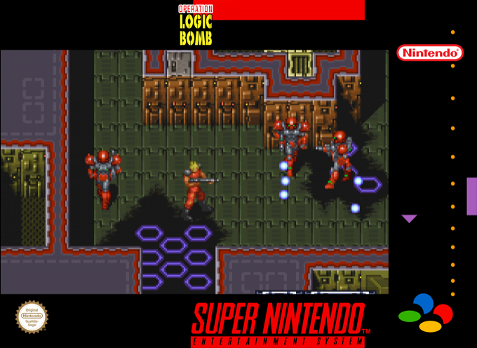 Operation Logic Bomb - The Ultimate Search and Destroy — box-2D (SS)