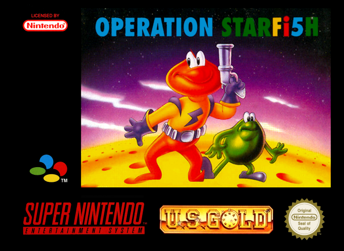 James Pond 3 - Operation Starfish box art
