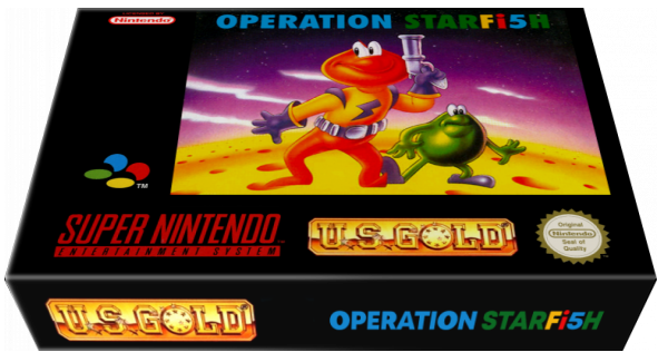 James Pond 3 - Operation Starfish — box-3D (EU)