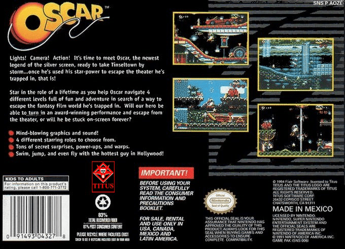 Oscar — box-2D-back (US)