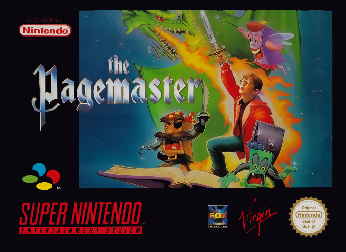 Pagemaster, The — box-2D (EU)