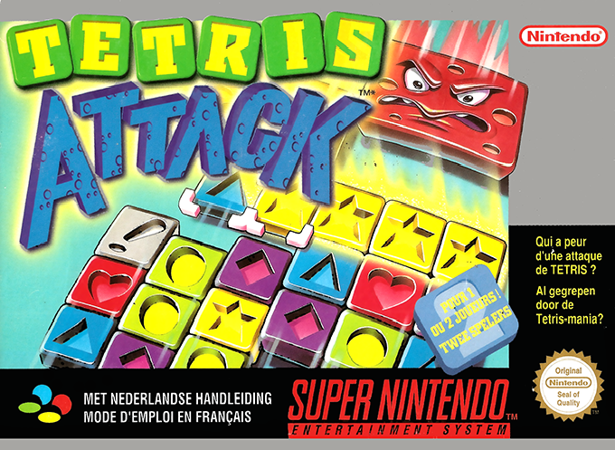 Tetris Attack — box-2D (EU)