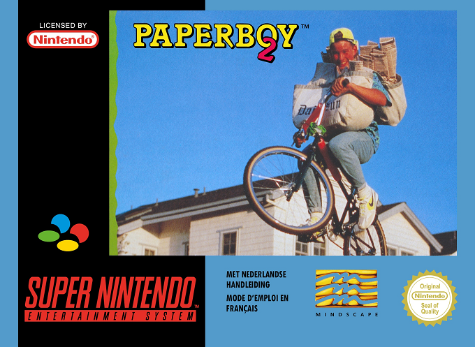 Paperboy 2 — box-2D (EU)