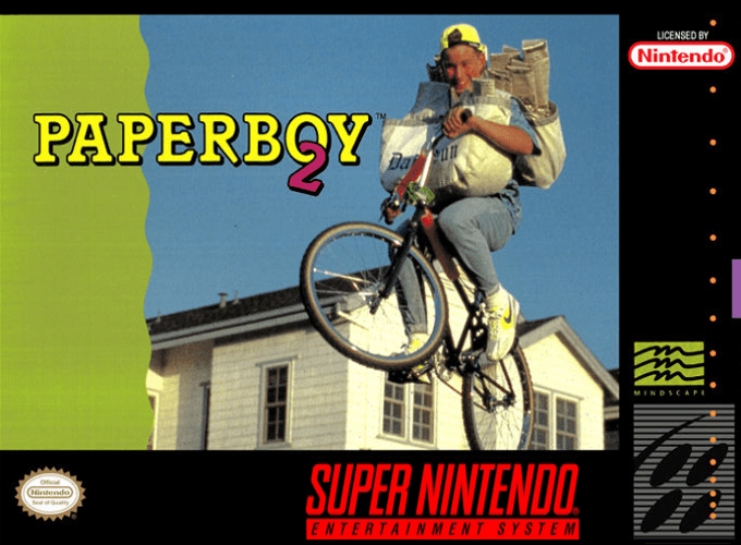 Paperboy 2 box art
