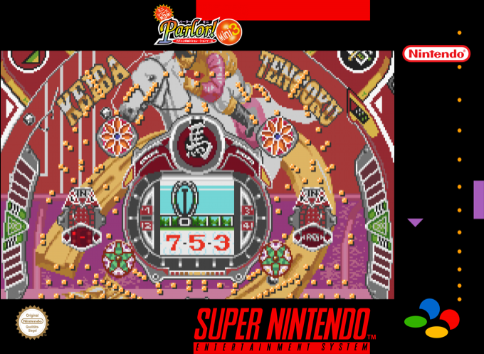 Parlor! Mini 3 - Pachinko Jikki Simulation Game — box-2D (SS)