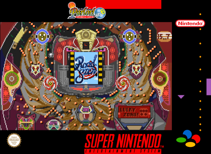 Parlor! Mini 6 - Pachinko Jikki Simulation Game — box-2D (SS)
