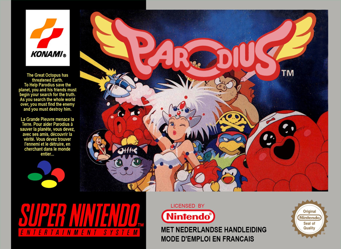 Parodius box art