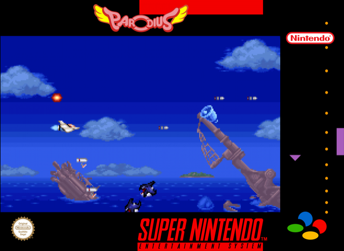 Parodius — box-2D (SS)
