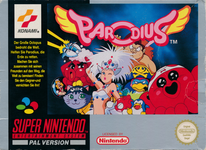 Parodius — box-2D (DE)