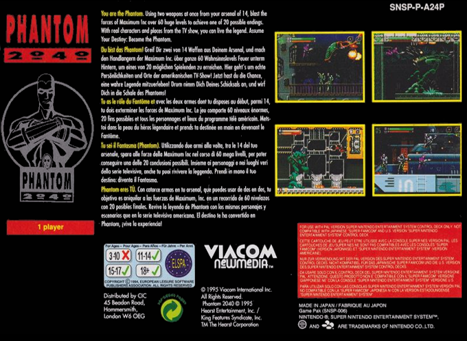 Phantom 2040 — box-2D-back (EU)