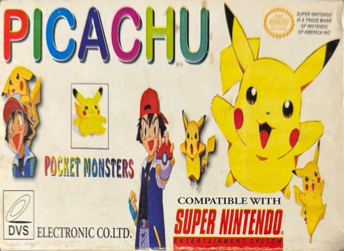 Picachu - Pocket Monsters box art