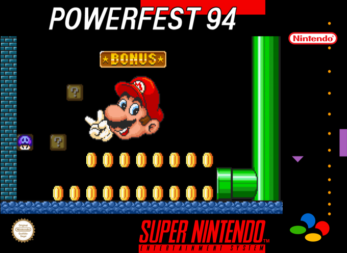 Powerfest 94 - Super Mario Bros. - The Lost Levels — box-2D (SS)
