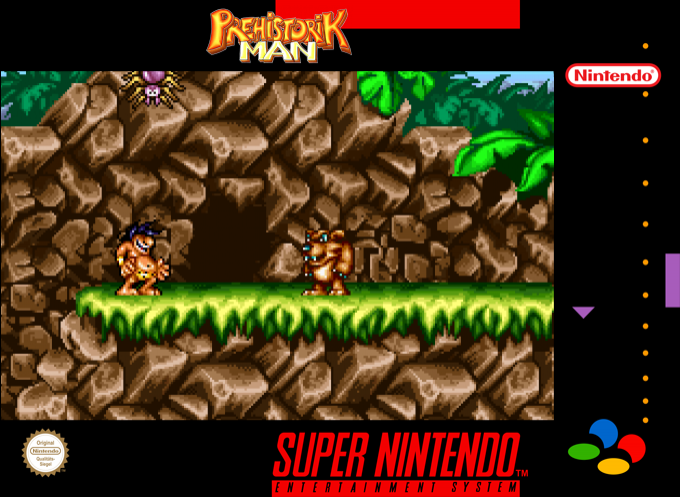Prehistorik Man — box-2D (SS)