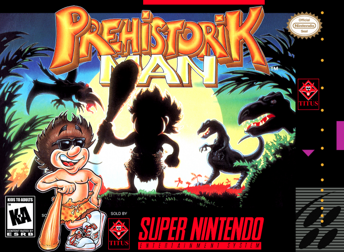 Prehistorik Man box art