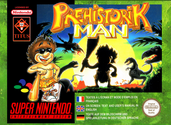 Prehistorik Man — box-2D (EU)
