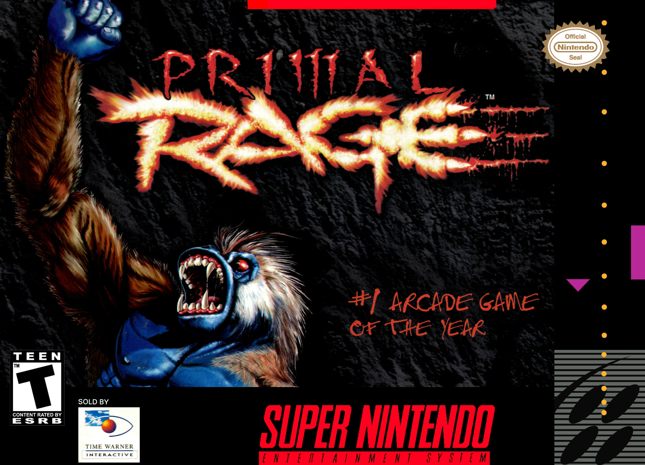 Primal Rage box art