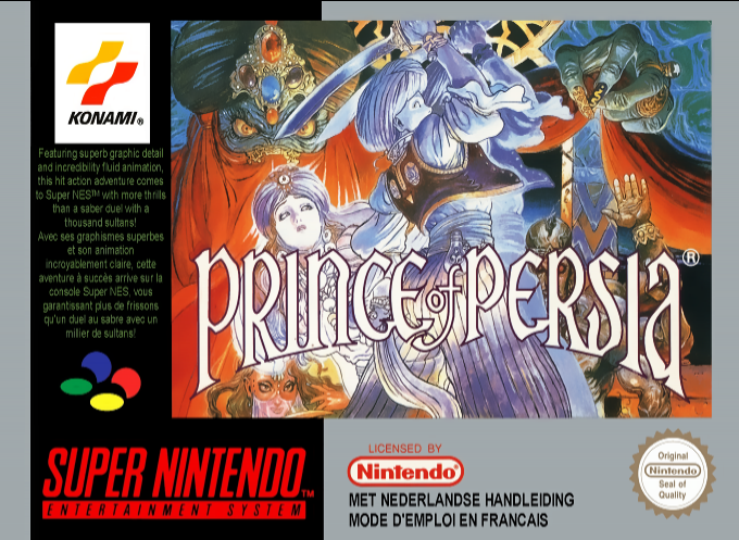 Prince Of Persia — box-2D (EU)