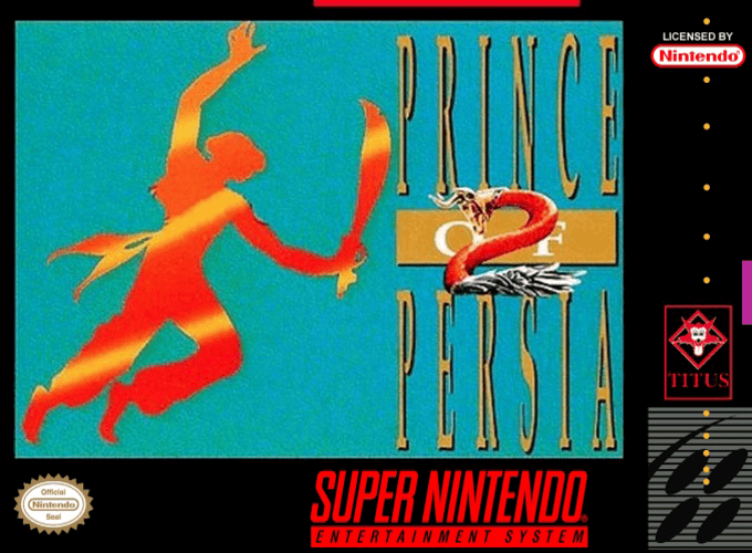 Prince Of Persia 2 box art
