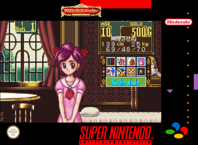 Princess Maker - Legend Of Another World — box-2D (SS)