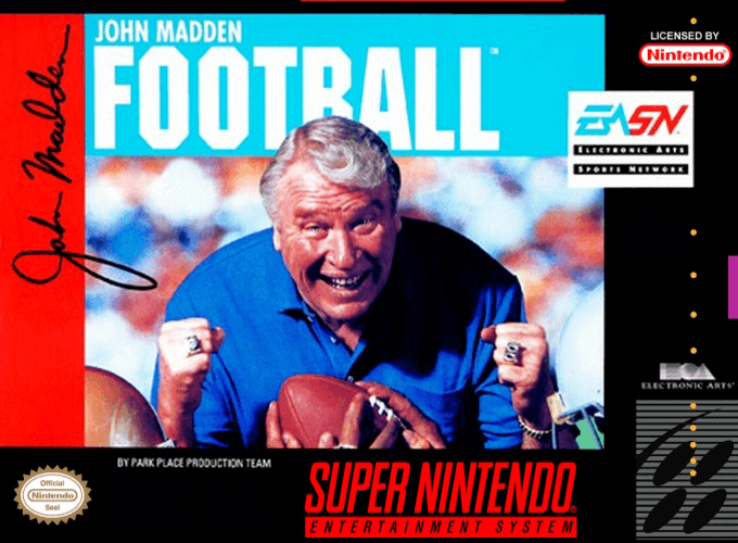 John Madden Football box art