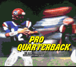 Pro Quarterback — sstitle (WOR)