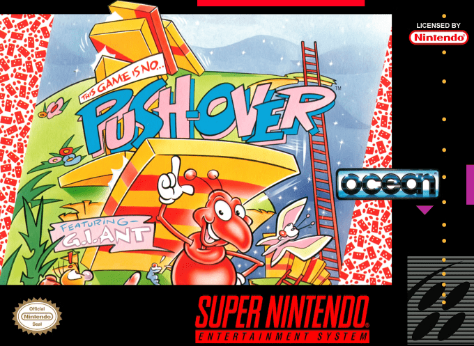 Push-over box art