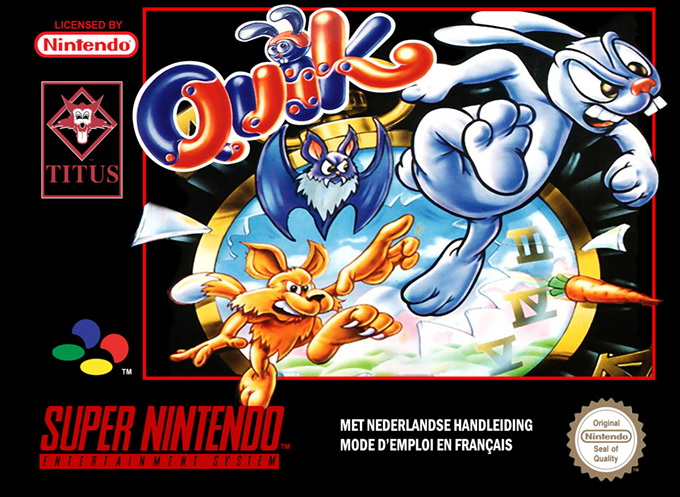 Quik The Thunder Rabbit box art